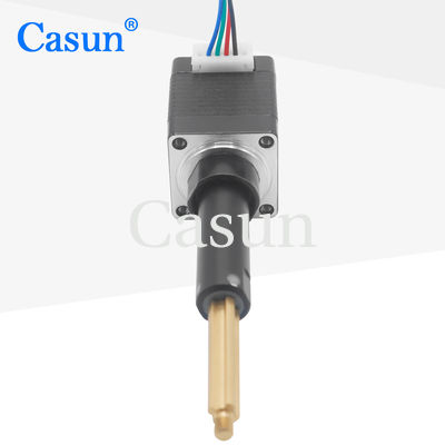 Buen precio Micro 0.5kg/600pps Nema 8 motor paso a paso actuador lineal de tornillo de plomo para equipos de belleza En línea