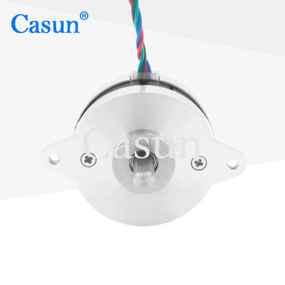 Buen precio 1.8 Grado 2 Fase NEMA 14 Motor paso a paso plano 70mN.M 0.3A Para la máquina SMT En línea