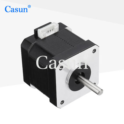 Buen precio 1.8 Grado de doble eje NEMA 17 motor paso a paso 42*42*40mm 4 motor paso a paso de plomo En línea