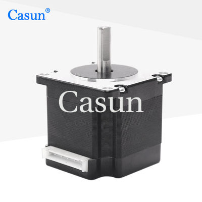Buen precio Motor paso a paso NEMA 23 para robot 0.5N.m 57×57×50mm con ISO En línea