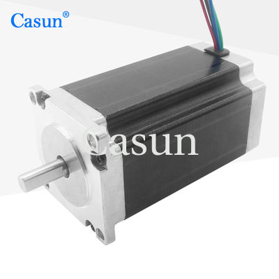 Buen precio 57x57x100mm NEMA 23 Motor paso a paso de doble eje 4.2A para sistemas de automatización En línea