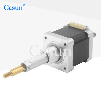 Buen precio NEMA 14 Motor de paso cautivado de 41 mm 1.0A para posicionamiento de precisión En línea