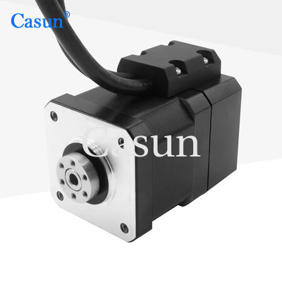 Buen precio NEMA 17 Caja de cambios 5:1 Motor paso a paso con codificador 2.0A para equipos de automatización En línea