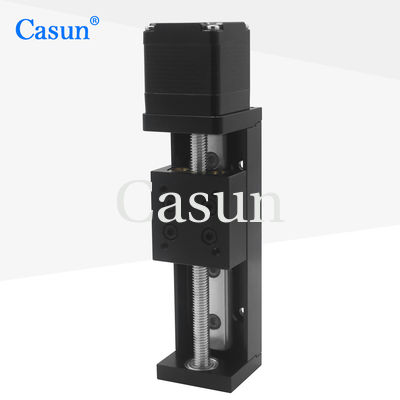 Casun Nema 11 motor paso a paso actuador lineal 0.6A guía lineal deslizamiento y carrera personalizable 50mm-900mm