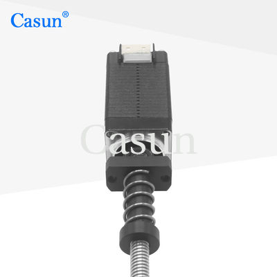 Buen precio Motor paso a paso con husillo de plomo Nema 8 con longitud de eje personalizable 32 mN.m Alta precisión para dispositivos médicos En línea