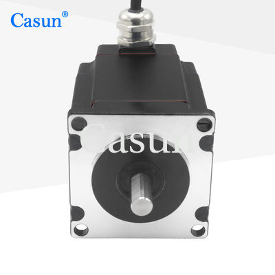Precios de fábrica Nema 23 Motor paso a paso híbrido 2N.m Corpo de 76 mm de alta resistencia 2.85V Motor Casun con CE RoHS para CNC
