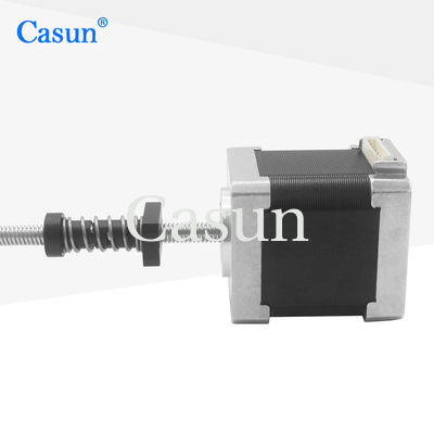 Buen precio 1.8 Grado 2 fase Nema 14 Tr5*2 motor paso a paso lineal 35*35*42mm 0,36N.m En línea