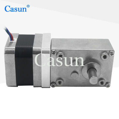 Motor paso a paso híbrido Casun Nema 17 con reductor de engranajes helicoidales 270mN.m 2.93V Relación 36:1