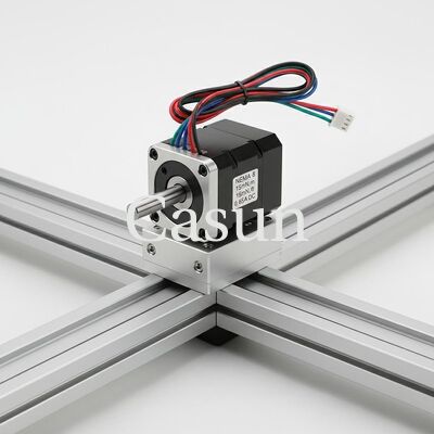 Buen precio Nema 8 motor paso a paso no cautivo 20x20x27mm 15mN.m de tensión de torsión 0,65 potencia de CC para CNC para el banco de trabajo tridimensional XYZ En línea