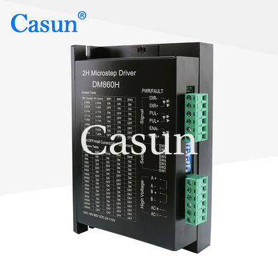 Buen precio Motor paso a paso híbrido con resistencia de aislamiento de 100 MΩ, rigidez dieléctrica de 500 VCC y par de 21 kgcm para automatización industrial En línea